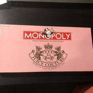 Juicy Couture Pink Monopoly Board Game